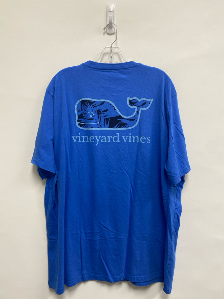 Vineyard Vines Size XXL Blue Short Sleeve Tee Men&