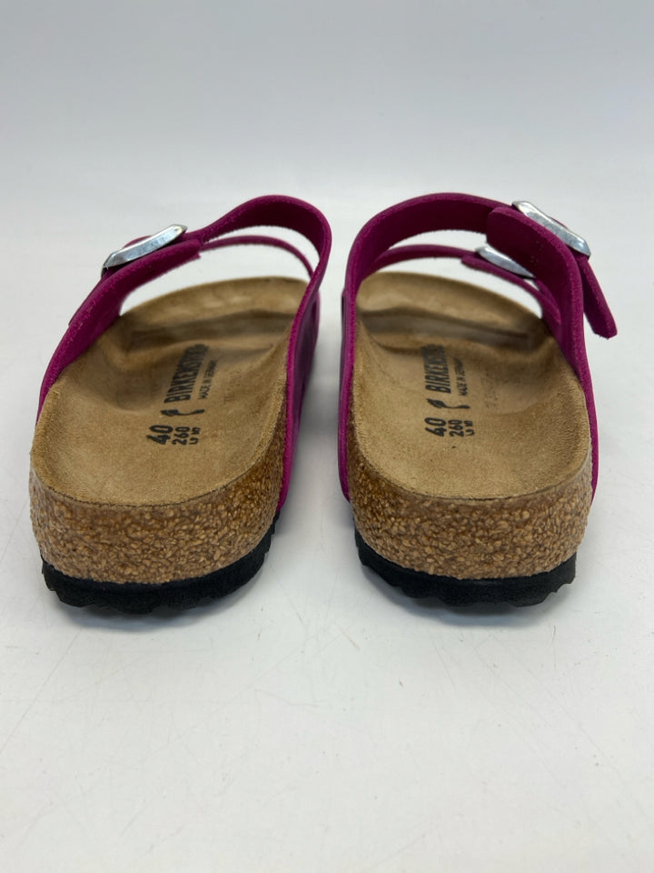 NWOT Birkenstock  Size 9 Fuchsia Leather Sandals