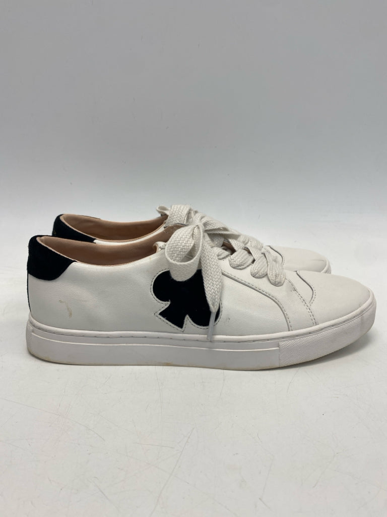 Kate Spade US Shoe Size 9.5 White Lace-up Sneakers