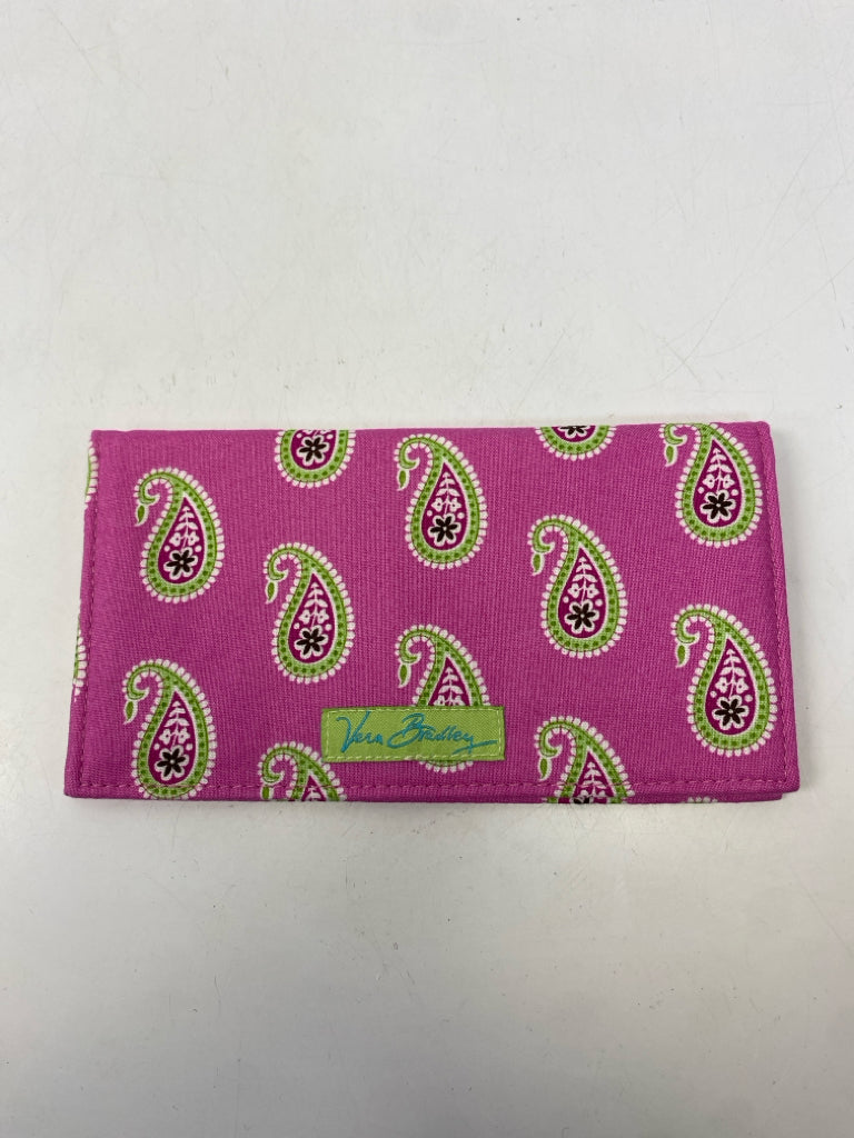 Vera Bradley Pink Green Paisley Handbag