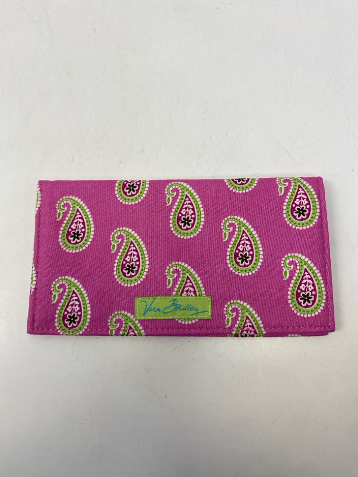 Vera Bradley Pink Green Paisley Handbag