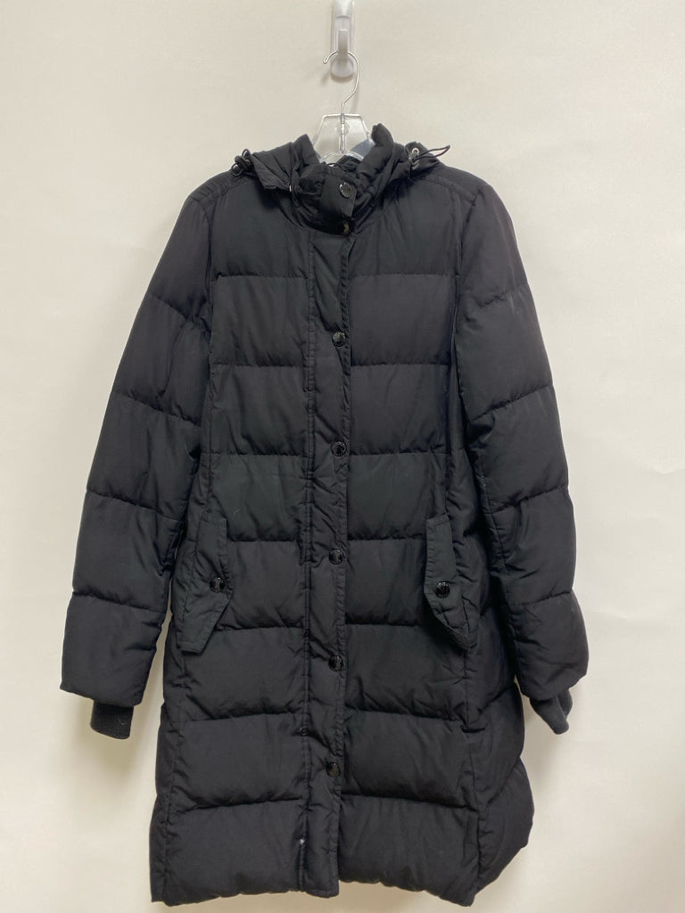 J Crew Size M Black Hooded Puffer Ladies Jacket
