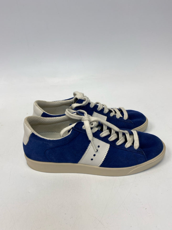 Ecco US Shoe Size 8 Blue Lace-up Sneakers