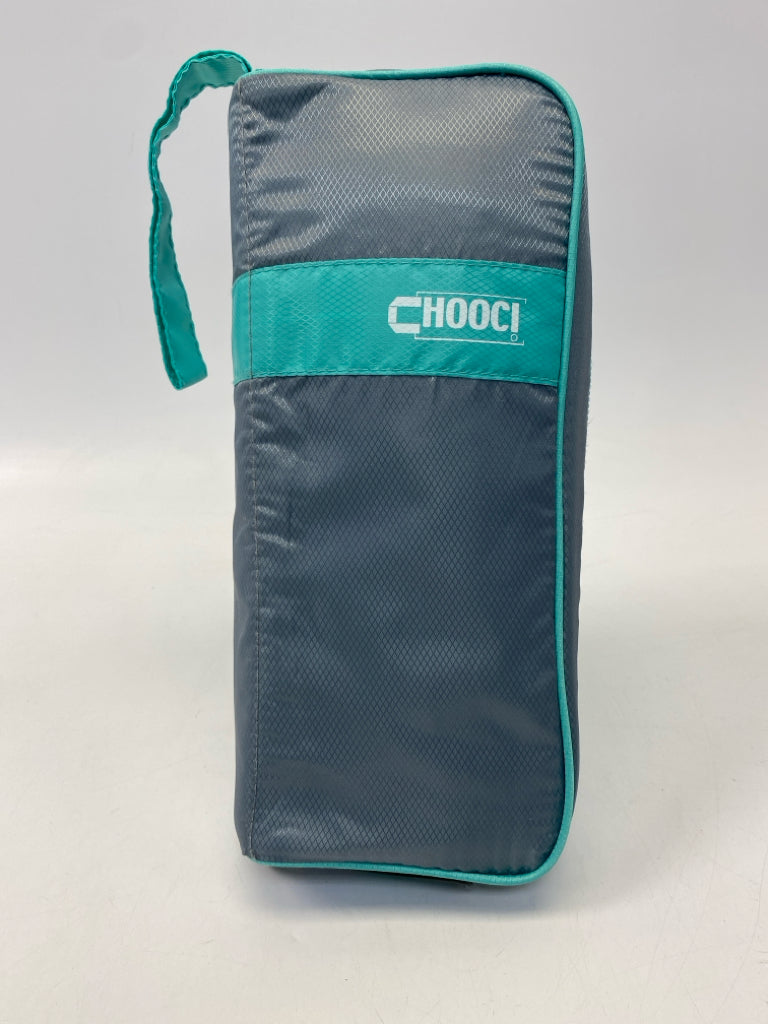 Turquoise Gray Misc. Luggage