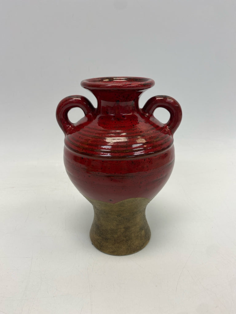 Red/Brown Ceramic Vase