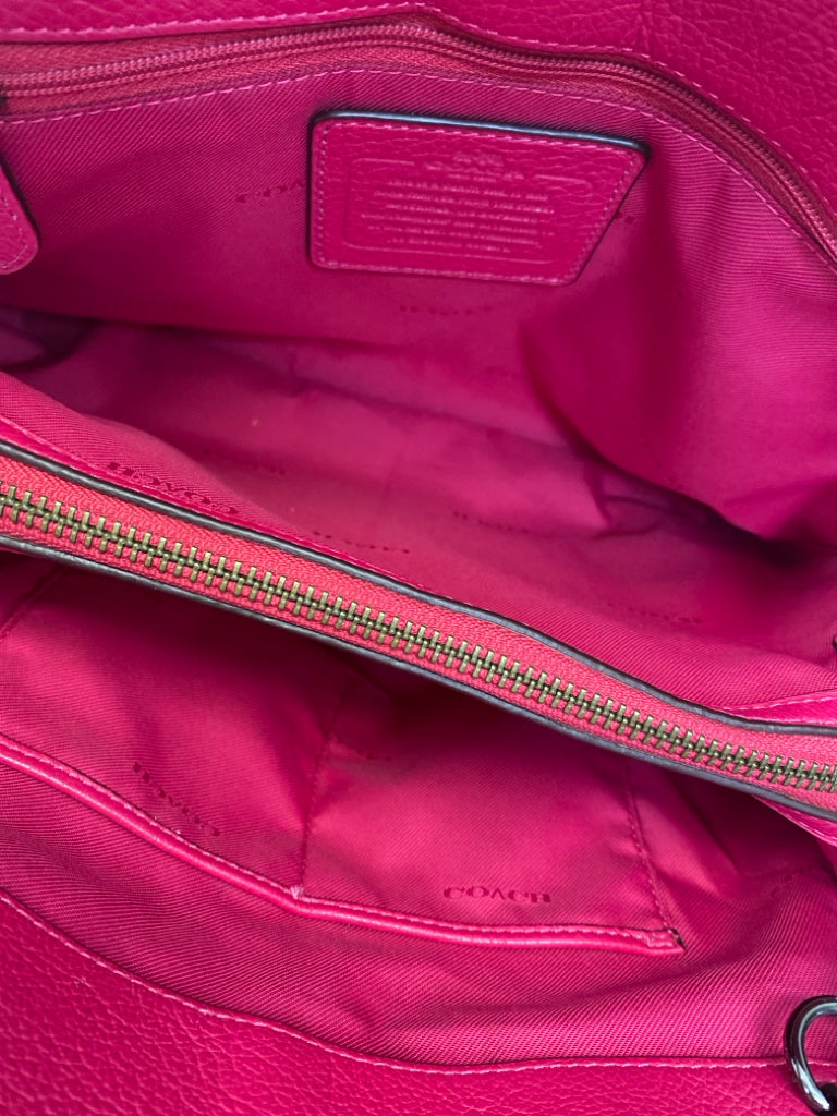 Coach Dark Raspberry Mercer Satchel 37575