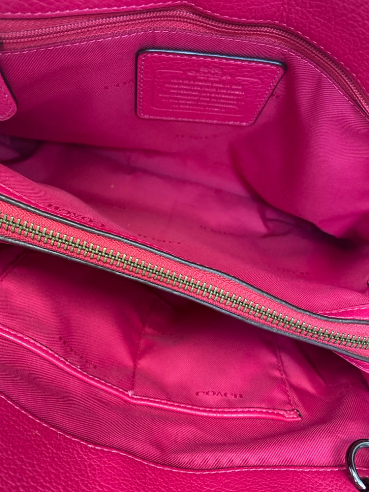 Coach Dark Raspberry Mercer Satchel 37575