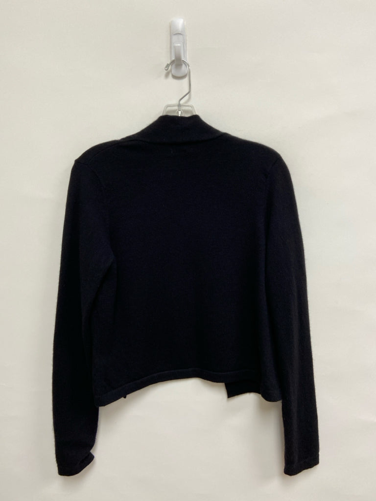 LILLY PULITZER Size M Black Drape Cashmere Ladies Sweater