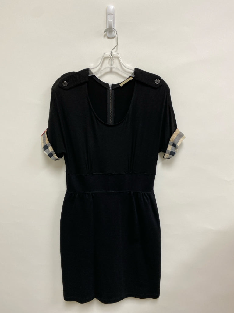 Burberry Size S Black Tan Ladies Dress