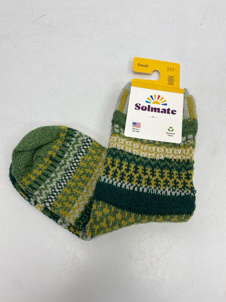 NEW Green Yellow Socks