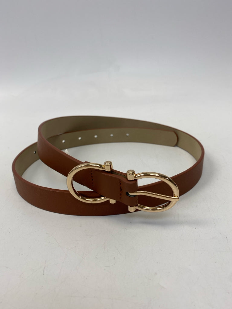 Brown Gold Buckle(s) Belt