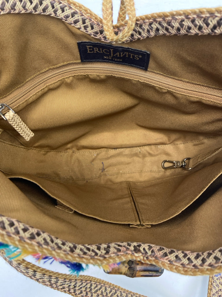 Eric Javits Straw Crossbody
