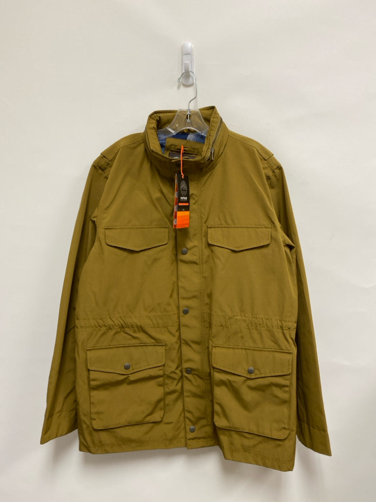 NWT FAT FACE Size XL Brown Hooded Men&