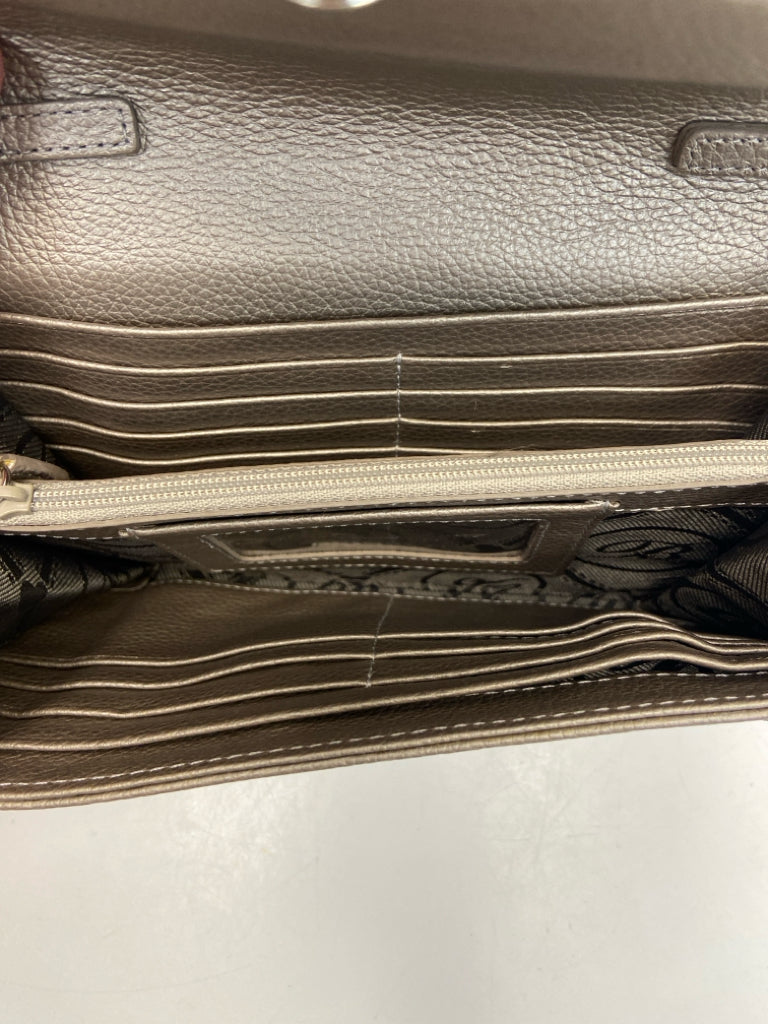 Brighton Bronze Silver Butterfly(s) Crossbody
