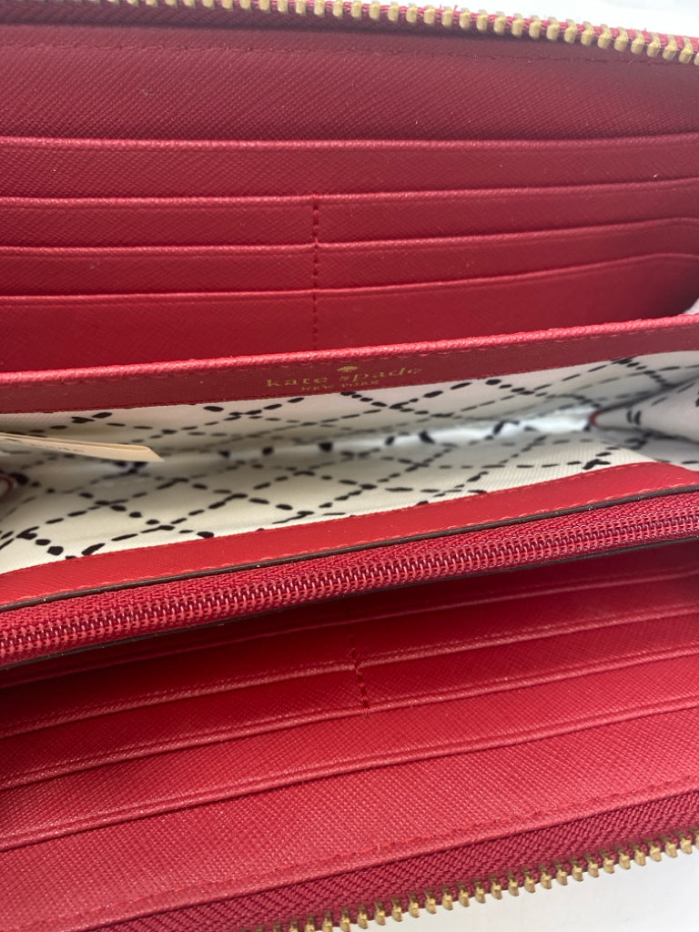 NWOT Kate Spade Red Wallet