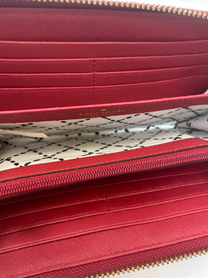 NWOT Kate Spade Red Wallet