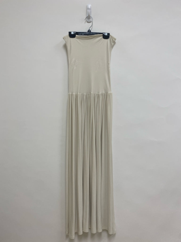 Lululemon Size S Cream Maxi Ladies Dress