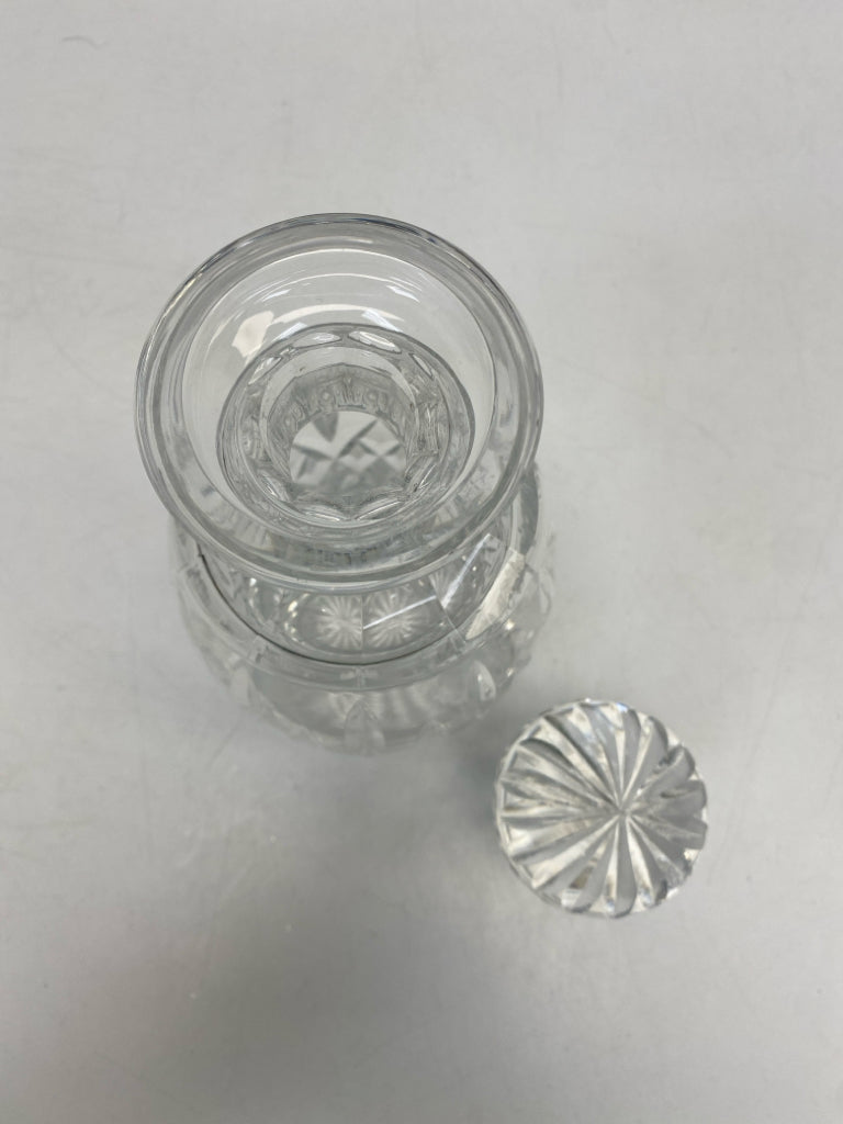 Waterford Clear Crystal Decanter