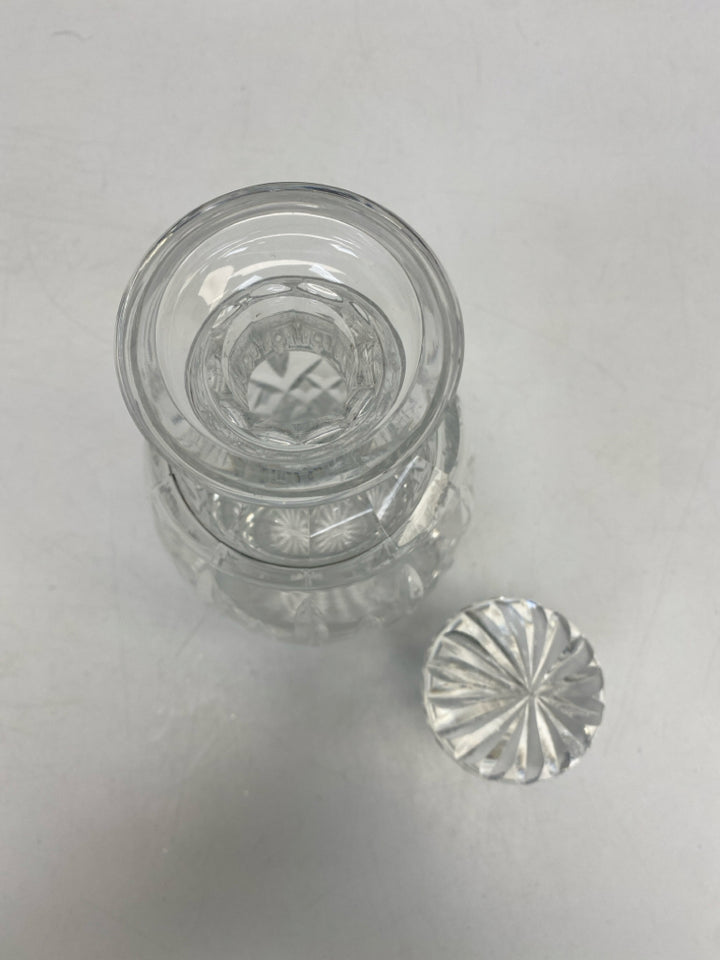 Waterford Clear Crystal Decanter
