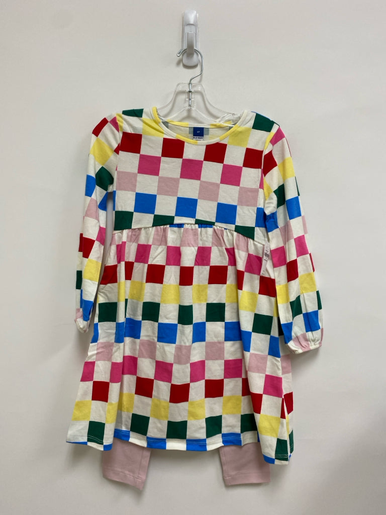 NWT Old Navy SIZE 6T White Green/Multi Characters Girl&