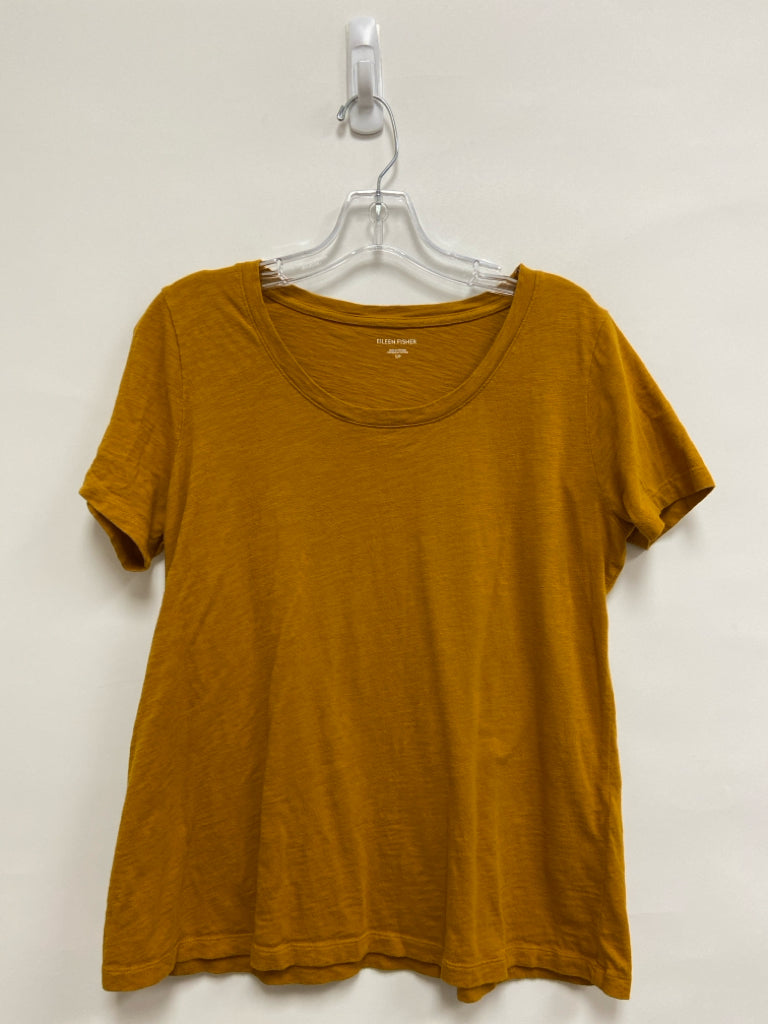 Eileen Fisher Size S Dark Marigold Ladies Top