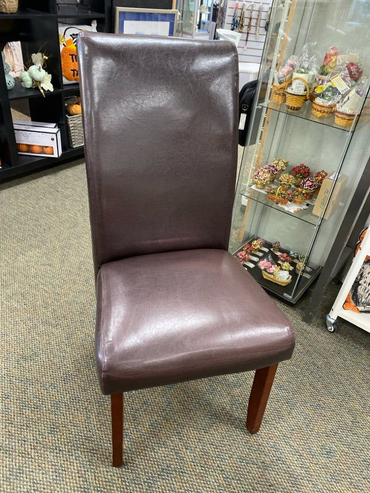 Pier 1 Dark Brown Dining Chair