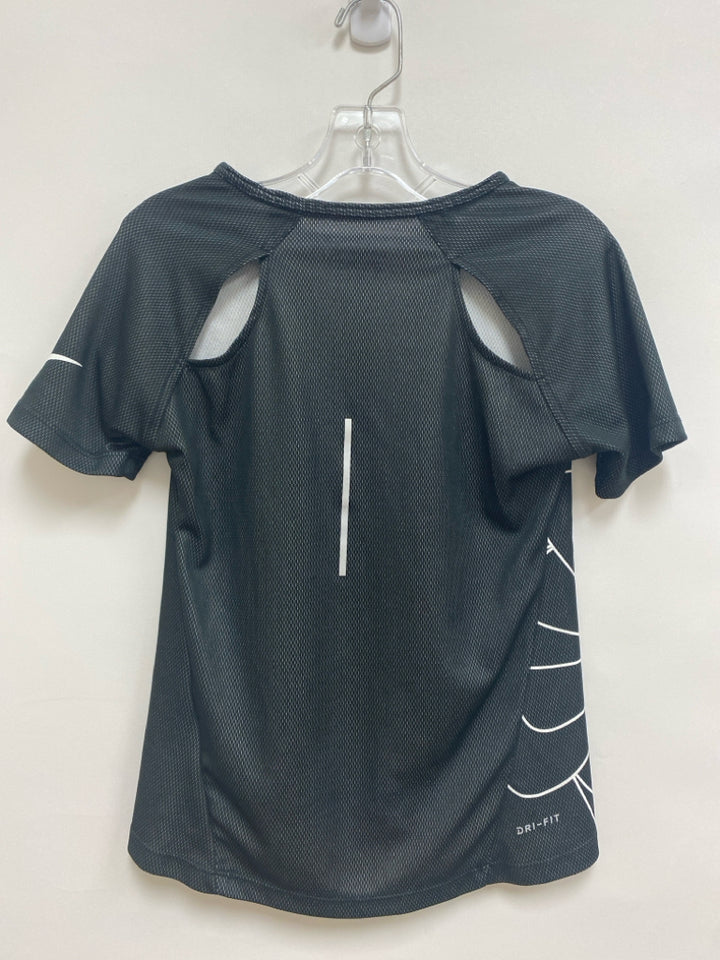 Nike SIZE M Black White Print Girl&