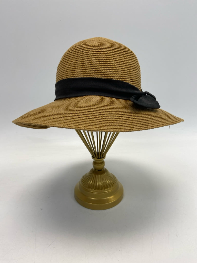 Brown Black Bows Misc. Hat