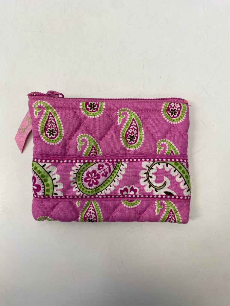 Vera Bradley Pink Green Paisley Handbag
