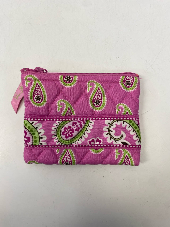 Vera Bradley Pink Green Paisley Handbag
