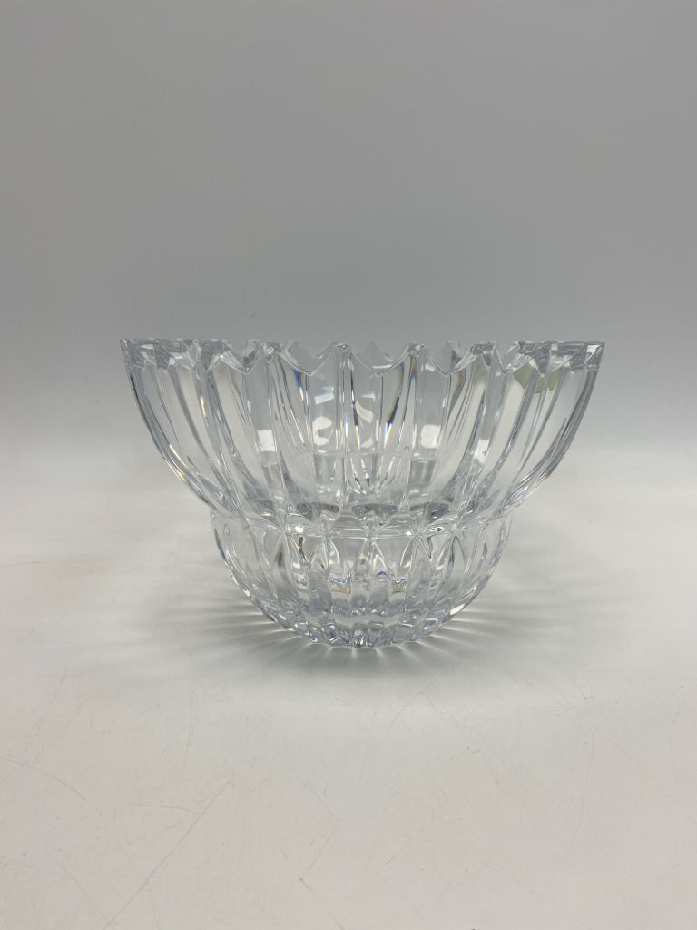 Mikasa Clear Ridged Crystal Bowl(s)