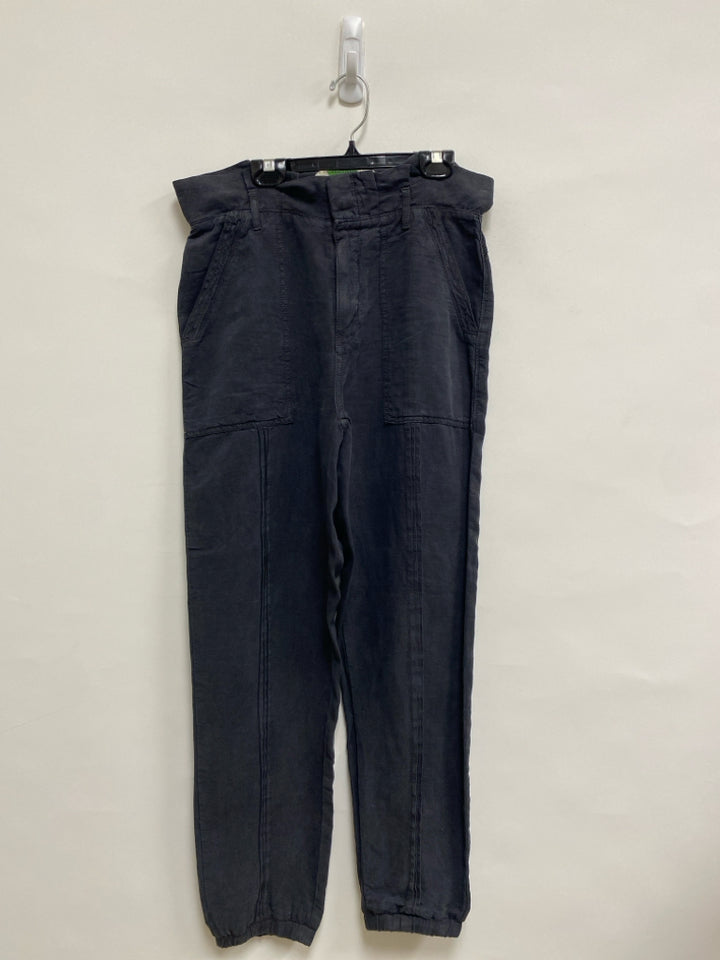 Anthropologie Size 2 Charcoal Texture Joggers Ladies Pants