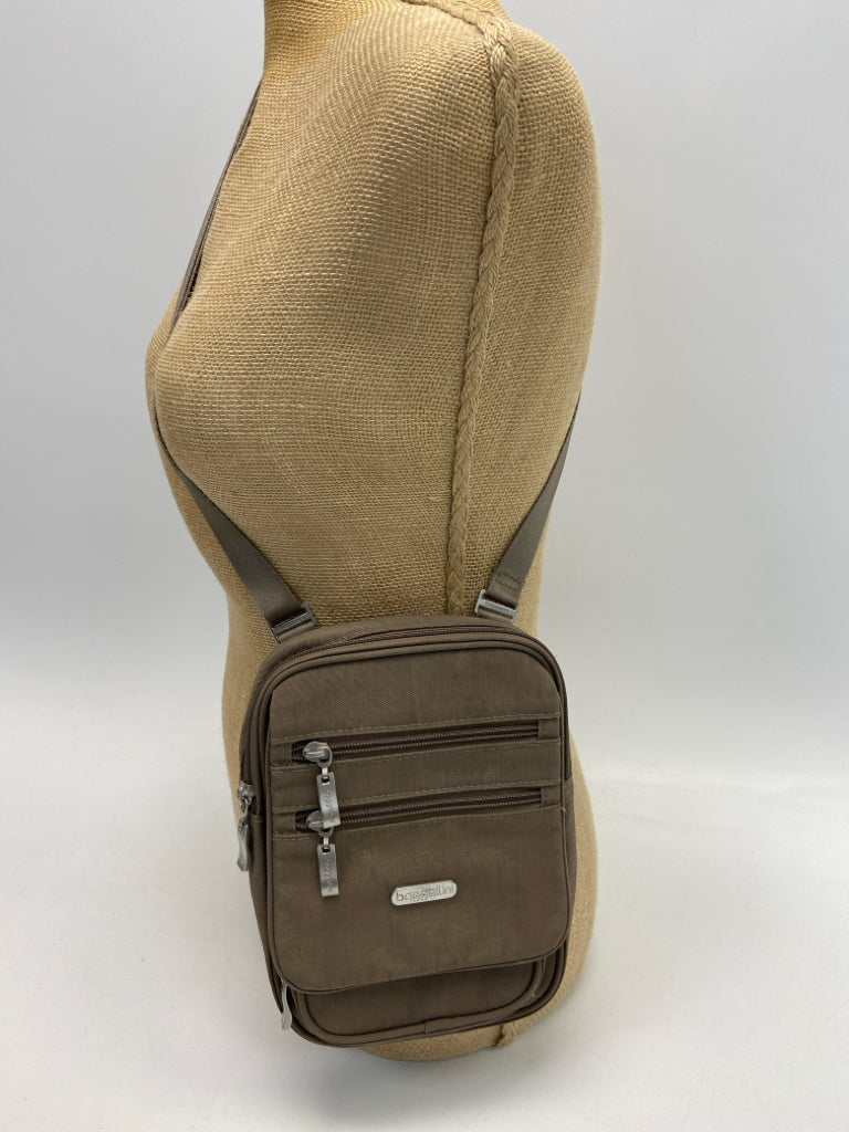 Baggallini Brown Nylon Crossbody