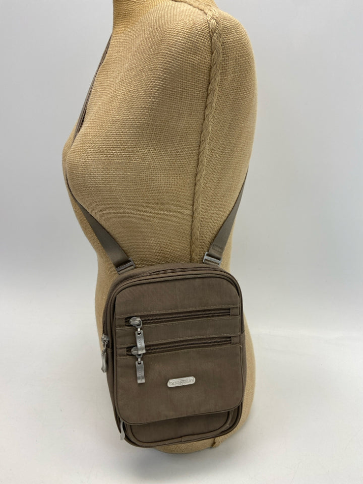 Baggallini Brown Nylon Crossbody