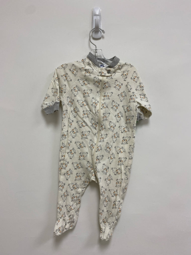Gerber SIZE 3-6M Cream Gray Sheep Boy&