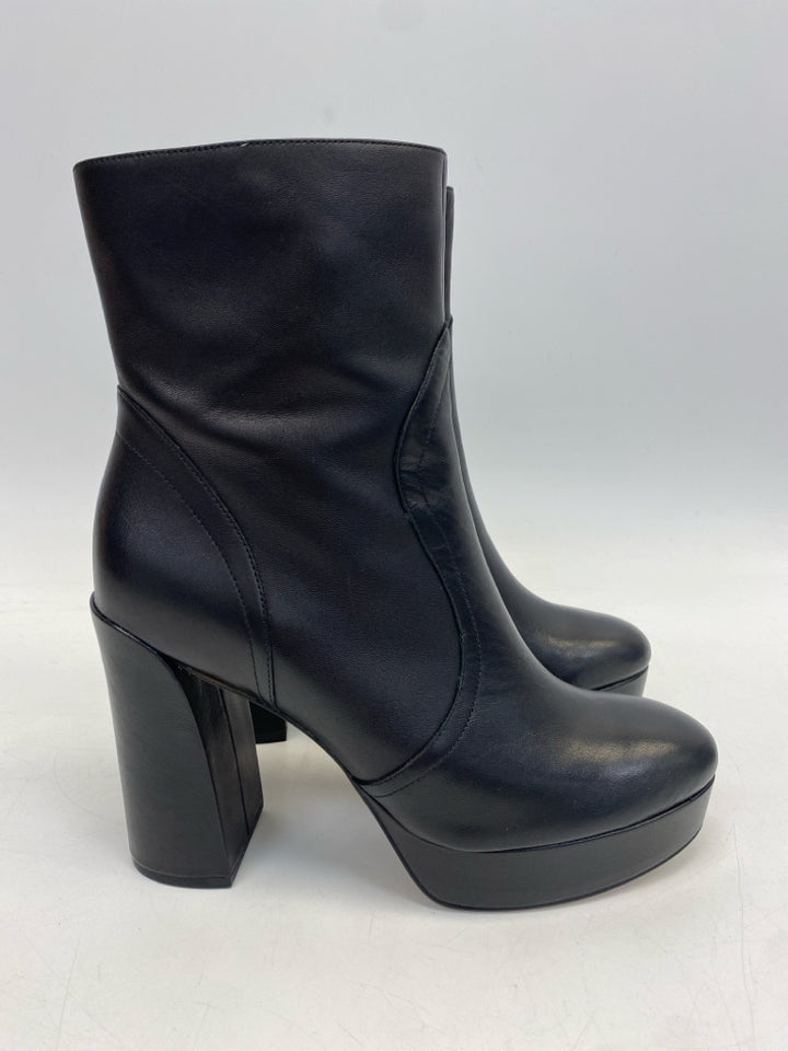 NWOT 27 Edit US Shoe Size 11 Black Side Zipper Boots