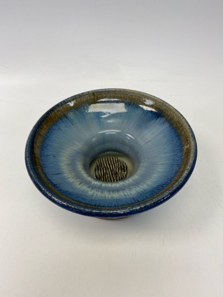 Blue Brown/Tan Pottery