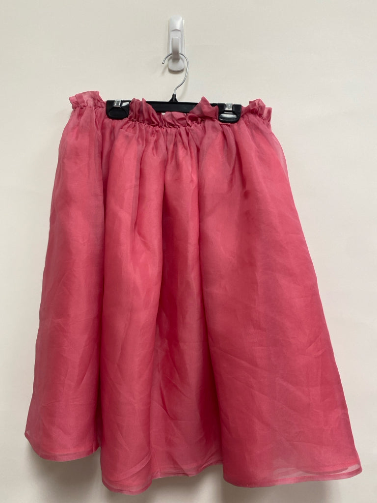 Caroline Constas Size S Rose Tulle Ladies Skirt