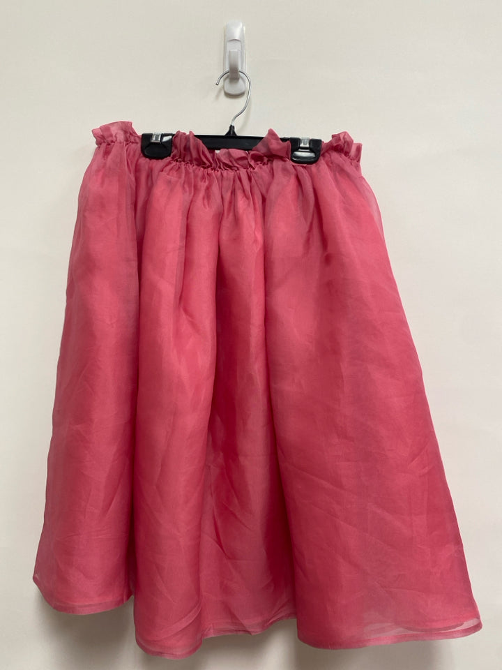 Caroline Constas Size S Rose Tulle Ladies Skirt