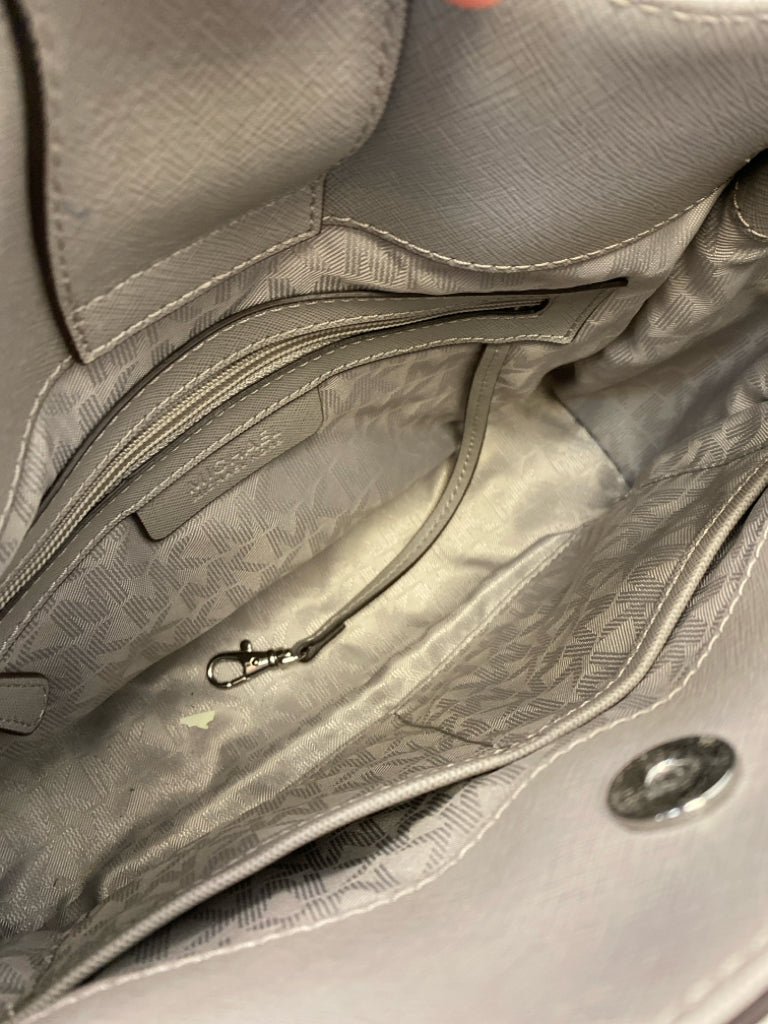 Michael Kors Gray Silver Handbag