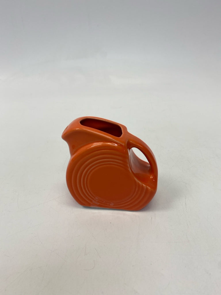 Fiesta Orange Pitcher
