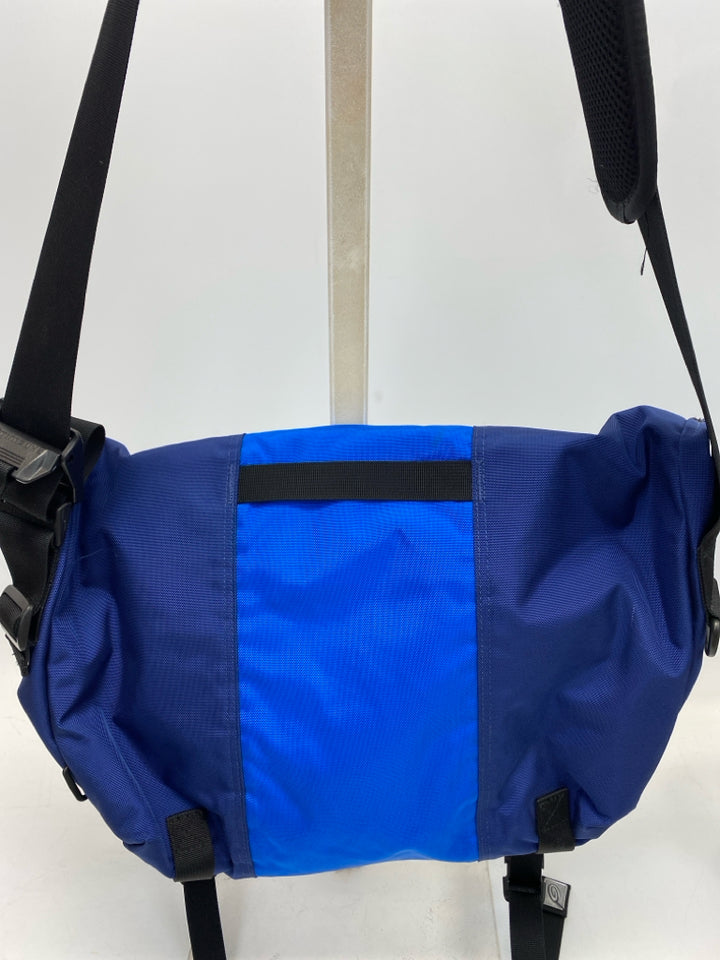 Blue Messenger Bag