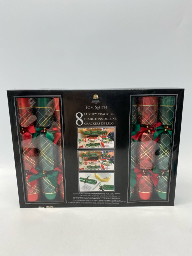 NEW/BOX Red Green Christmas