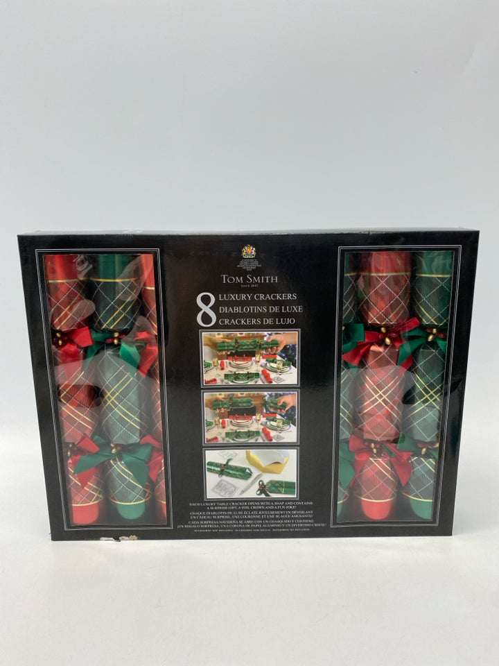 NEW/BOX Red Green Christmas