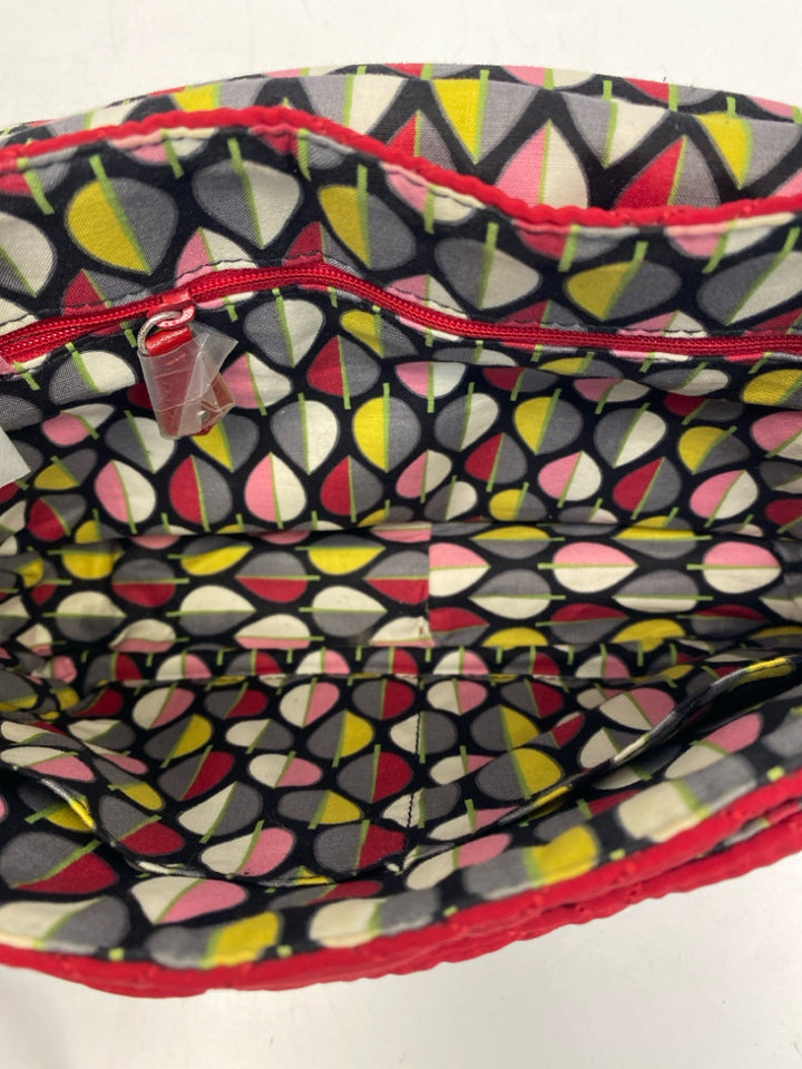Vera Bradley Red Quilted Crossbody