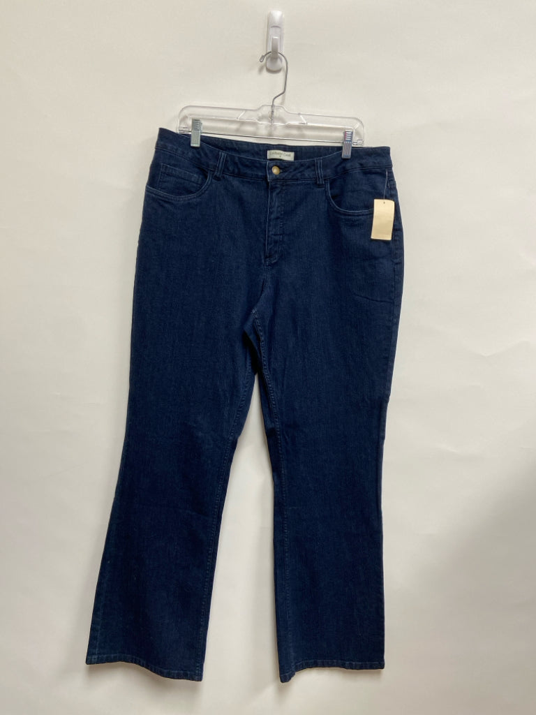 NWT Coldwater Creek Size 16 Blue Denim Plus Size Jeans