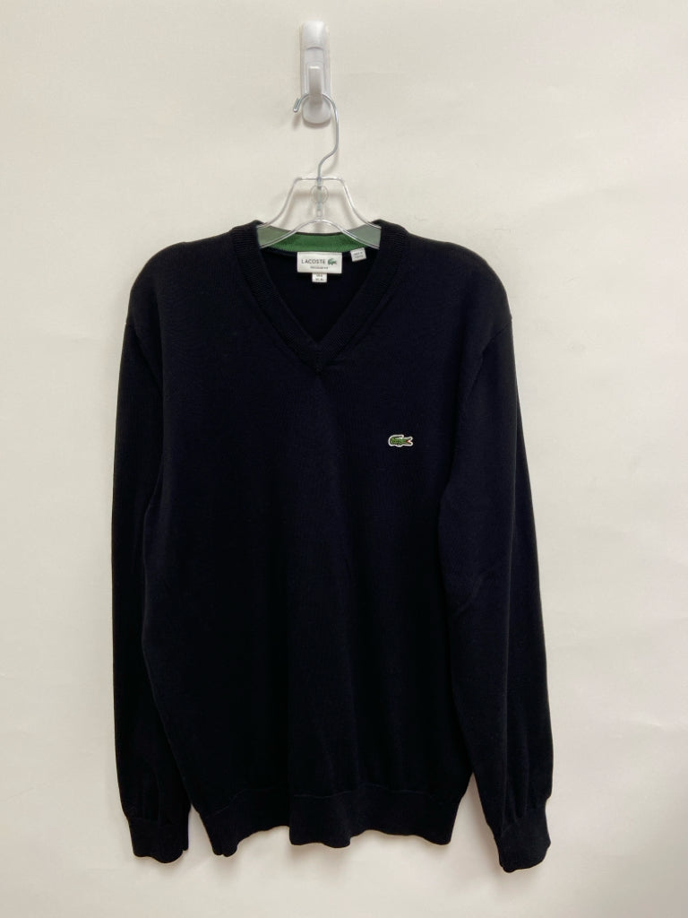 Lacoste Size XL Black V Neck Men&
