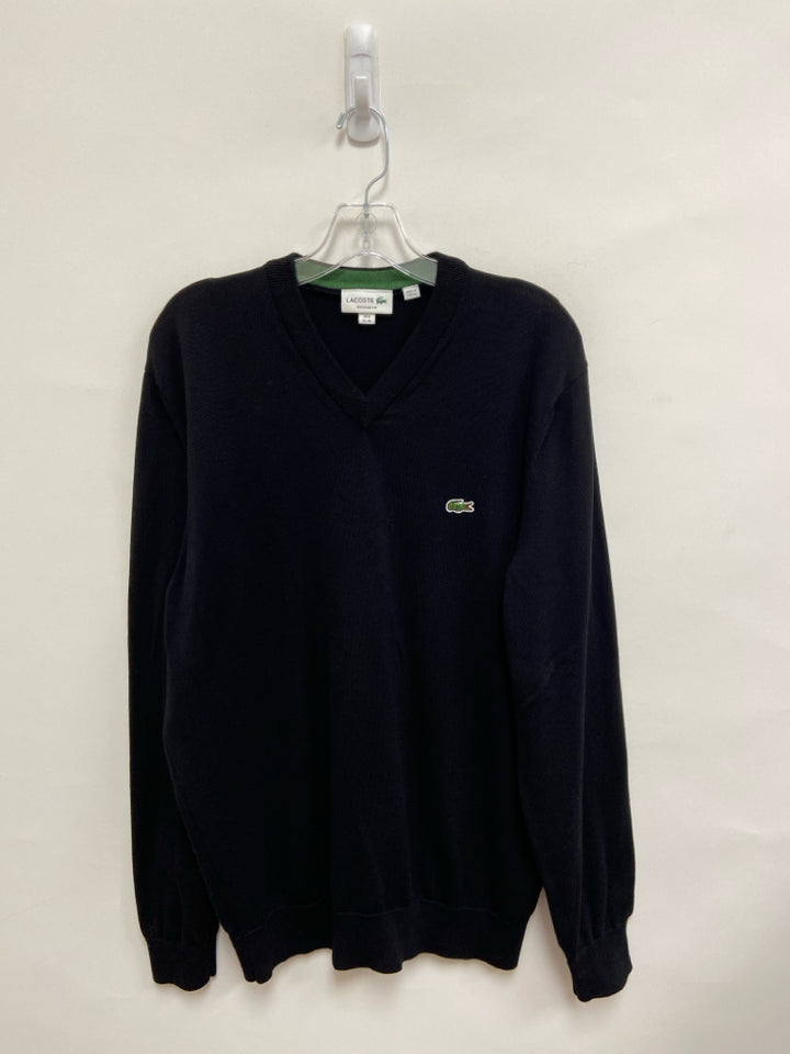 Lacoste Size XL Black V Neck Men&
