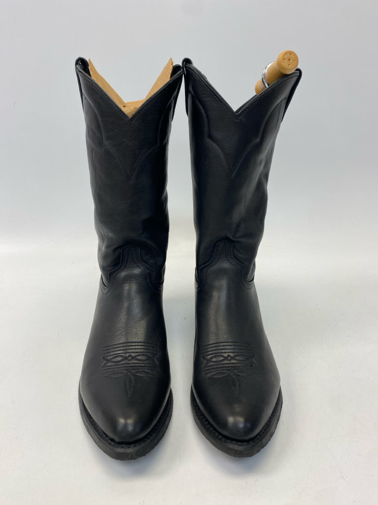 US Shoe Size 10 Black Western Boots