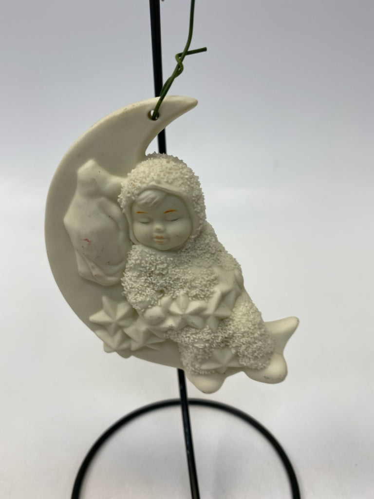 Cream Snowbabies Ornaments
